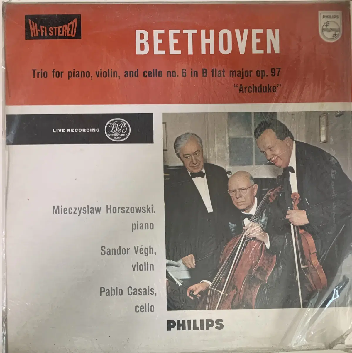 [LP] Beethoven-Trio Violin, and Cello